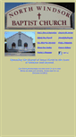 Mobile Screenshot of northwindsorbaptist.org